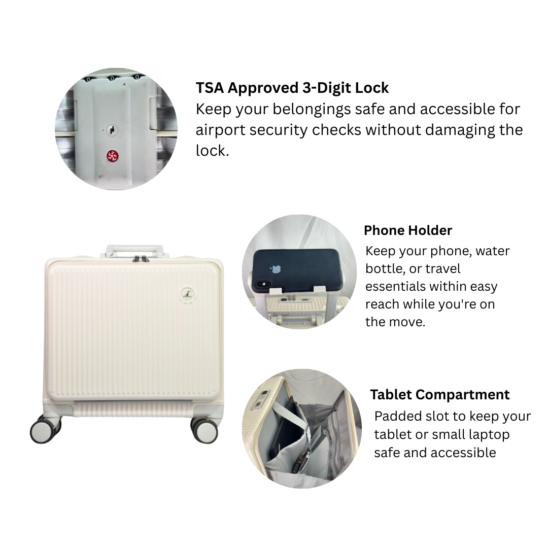 premium ribbed hard shell cabin luggage premium ribbed hard shell cabin luggage