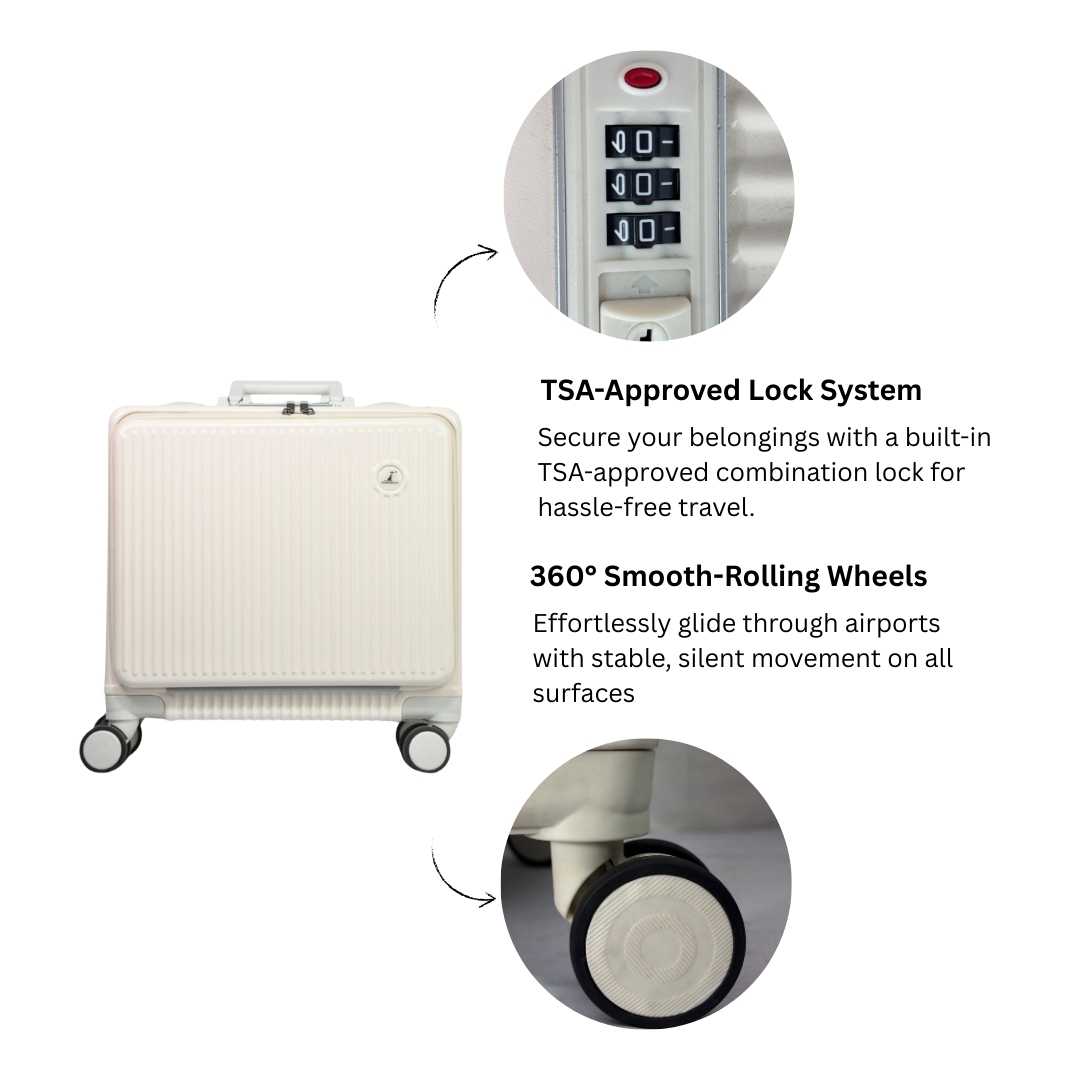 premium ribbed hard shell cabin luggage premium ribbed hard shell cabin luggage