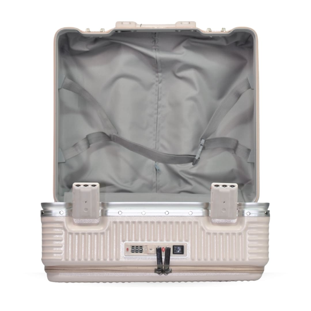 premium ribbed hard shell cabin luggage premium ribbed hard shell cabin luggage